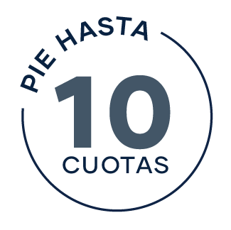 Pie en 10 cuotas