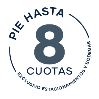 Pie en 8 cuotas