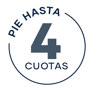 Pie en 4 cuotas